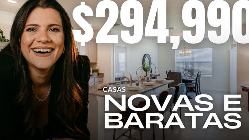featured image for story, AS CASAS NOVAS MAIS BARATAS DE ORLANDO, A PARTIR DE $294,990 – PEACE CREEK EM
WINTER HAVEN